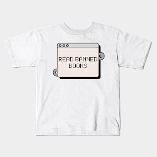 Read Banned Books Kids T-Shirt